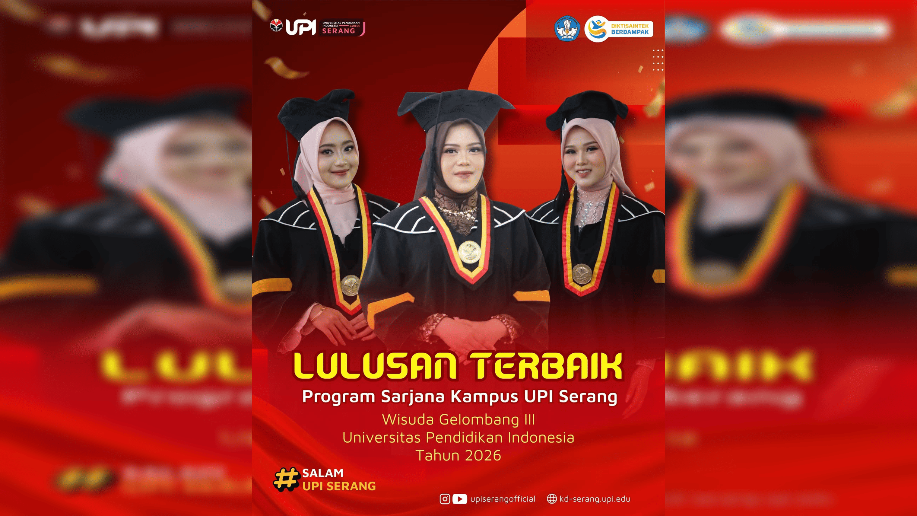 Wisudawan Terbaik Gelombang III Tahun 2026