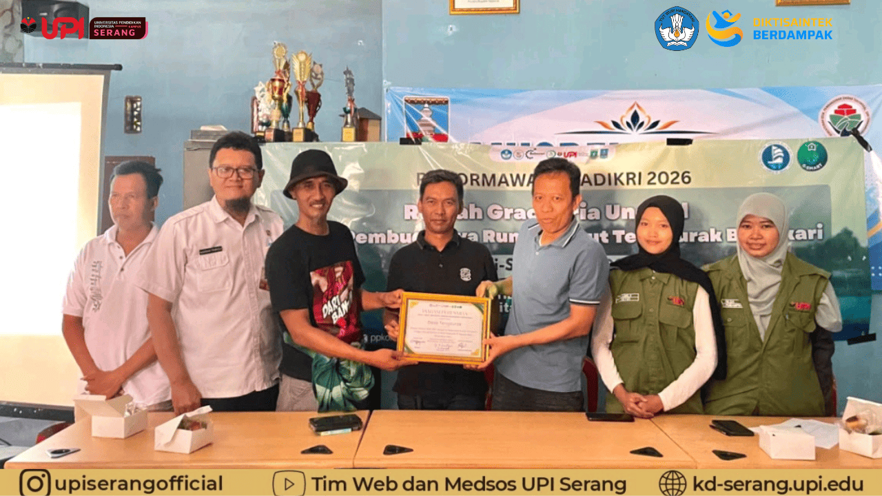 HIMADIKRI Kampus UPI di Serang Resmikan Rumah Gracilaria Unggul, Dorong Modernisasi Budidaya Rumput Laut di Desa Tengkurak