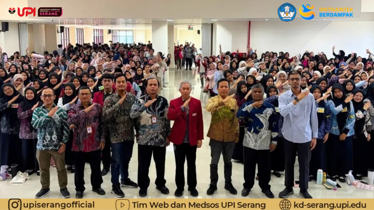 Sambut Mahasiswa Baru 2026/2027, Kampus UPI Serang Gelar Kunjungan Kerja dan Kuliah Umum Rektor UPI