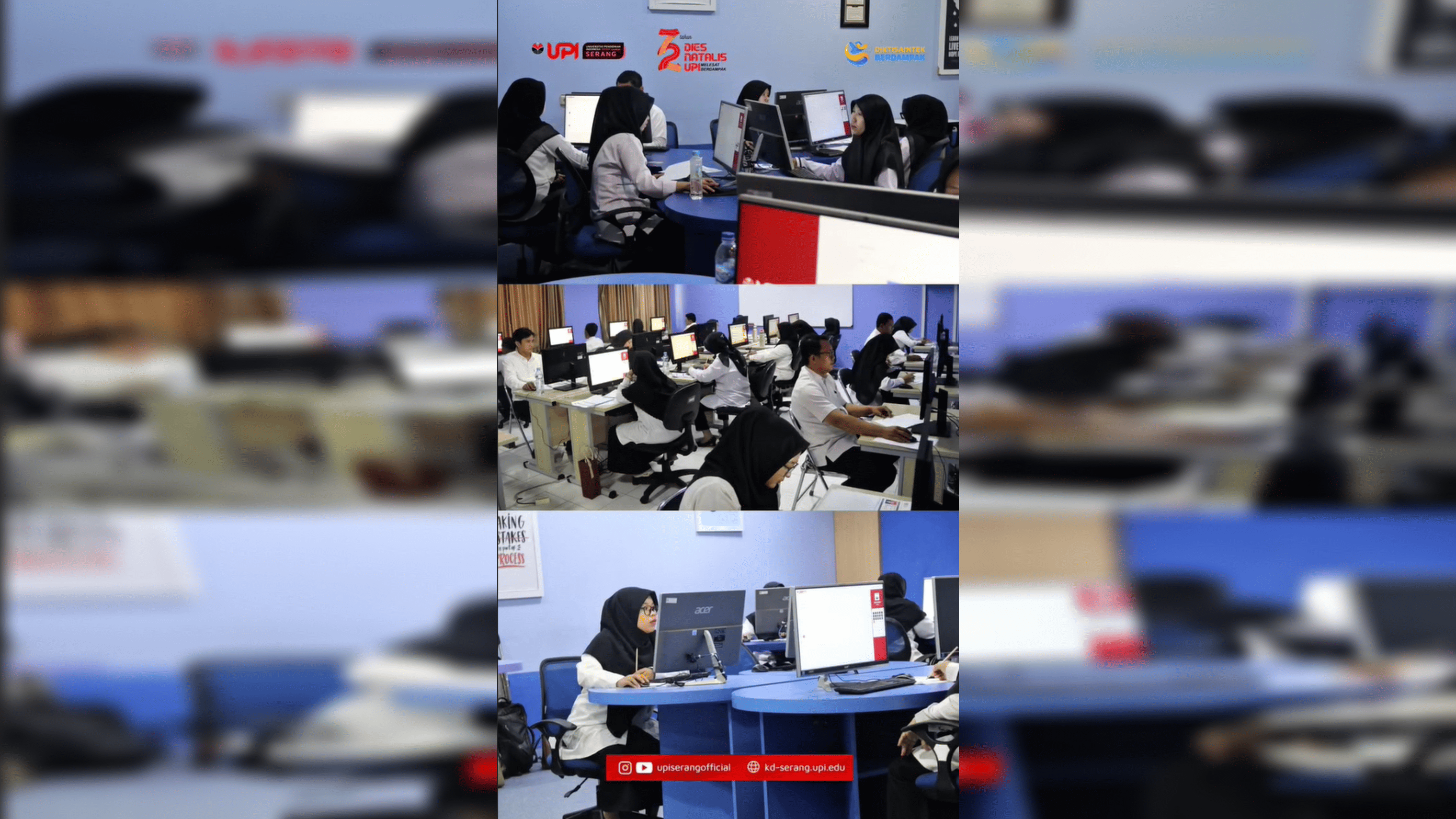 108 Guru SD Kabupaten Serang Ikuti Seleksi Mandiri Pascasarjana UPI Jalur Kerja Sama di Kampus UPI Serang