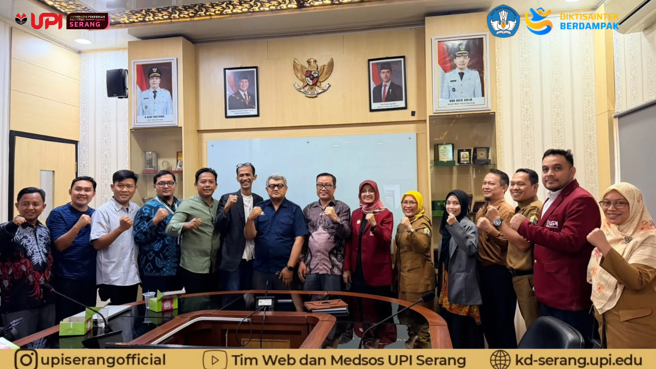 Perkuat Ekosistem Inovasi Daerah, UPI Kampus Serang Tawarkan Strategi Integratif Litbangjirap dan SDGs pada Rakor BAPPERIDA Kota Serang 2026