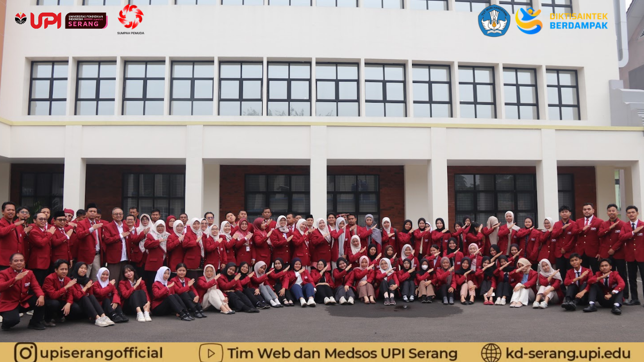 Kampus UPI Serang Gelar Upacara Peringatan Hari Sumpah Pemuda ke-98 Tahun 2026, Usung Tema "Patriotik, Gigih, Berempati: Pemuda untuk Indonesia"