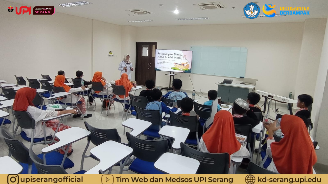 Inovasi Pembelajaran Musik Interaktif: Dosen PGPAUD UPI Serang Mengajar di SD Labschool, Dukung Capaian IKU Perguruan Tinggi